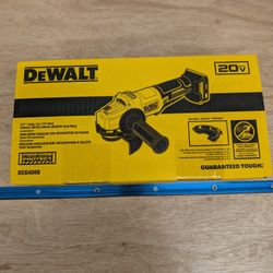 DeWalt 20v Max Brushless Paddle Switch 5" Grinder NEW 