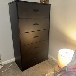 Two 5 Drawer Dressers 