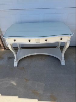Wooden desk