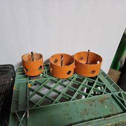 3 - Hole Saws 2 1/2", 3 1/2" & 4" in Chandler 