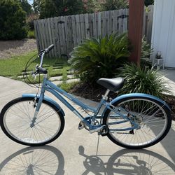 Huffy Casoria 27.5” tires w/ Comfort seat - 7 Speed ultra light bicycle - Shimano gear system