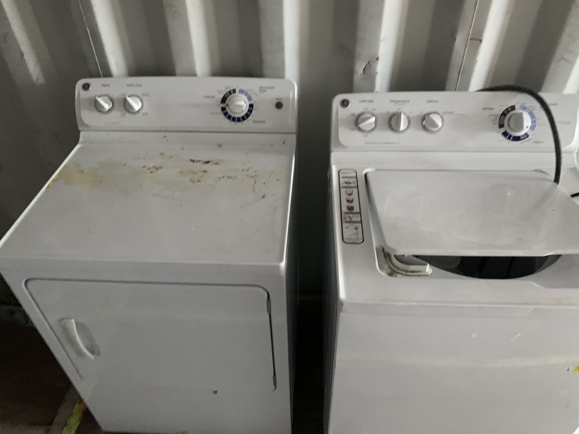 Ge washer / dryer