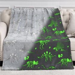 Dino Throw Blanket