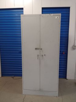 To doors storage cabinet $ 220 each