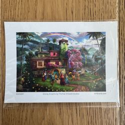 Disney Encanto by Thomas Kinkade Studios Small Art Print 7 x 5