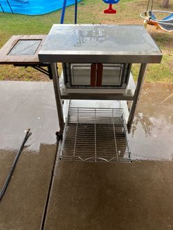 Stainless steel table