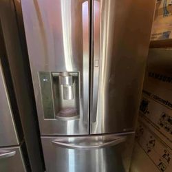 LG REFRIGERATOR, FRENCH DOOR PLUS EASY ACCESS DOOR, 33W, STAINLESS STEEL. ON SALE ✅$550✅ FREE SHIPPING AND INSTALLATION 