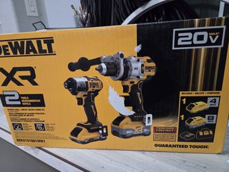 Dewalt 20 xr hammer drill and impact driver combo kit