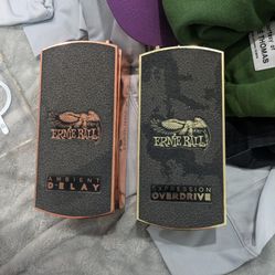 Set Of Ernie Ball Guitar Pedals
