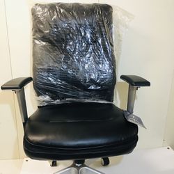New Beautyrest Platinum Executive Office Chair High-back Sofil Bonded Leather Executive Chair, Black $370