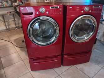 LG washer and dryer
