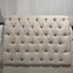 Pier 1 Imports Bed Frame/mattress and box spring 