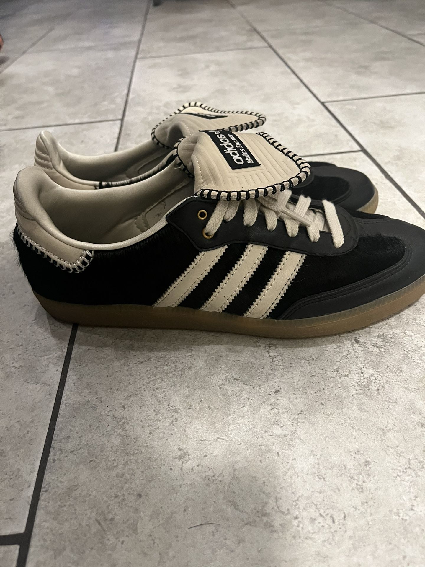 Adidas Wales Bonner Samba Pony Black - coffeafoods.com