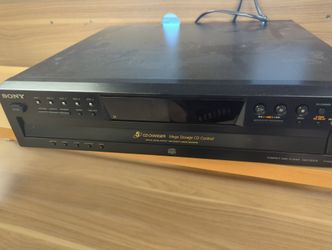 Sony 5 disk cd changer