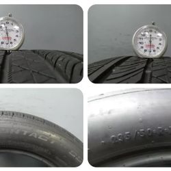 Pair Of 235 50 18 Continental ContiProContact TX RUNFLAT With Over 75% Life Left 97H Gomas Tires Acura Audi BMW 14383