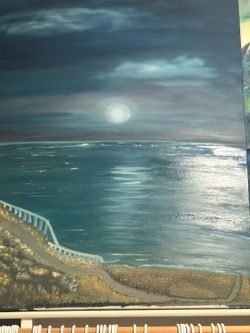 Oil painting on canvas  16\20