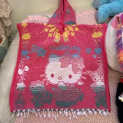 Hello Kitty Poncho Size 7