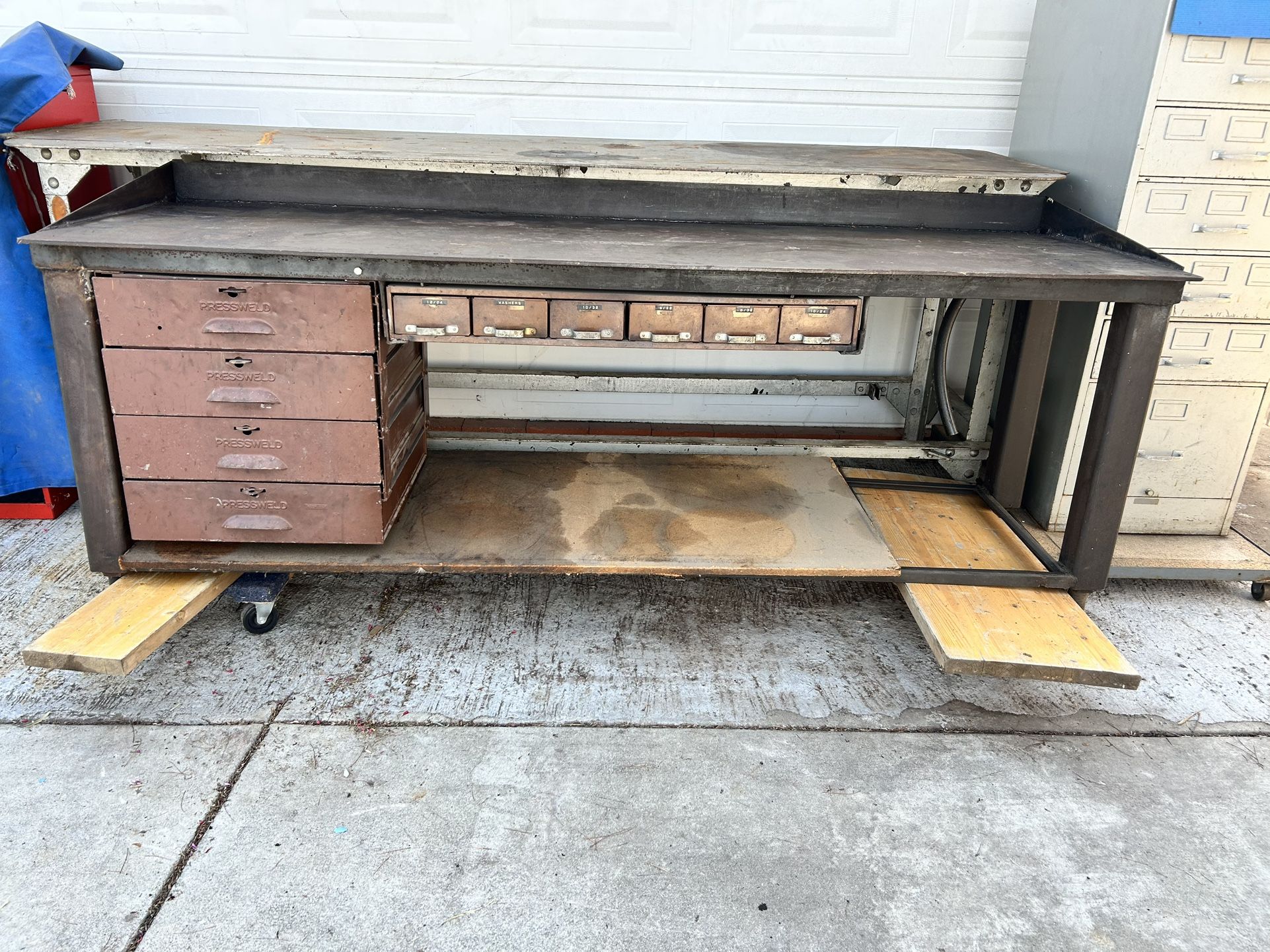 Welding Table .330 Thick The Top Dim 80” X26”x32”