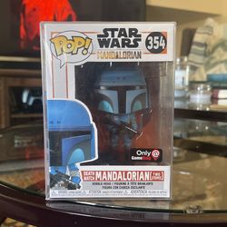 Death watch Mandalorian Funko Pop ( Two Stripes)