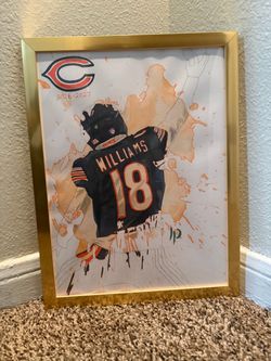 Caleb Williams Chicago Bears Splash Art