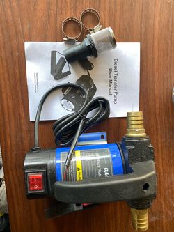 Diesel transfer pump (never used)
