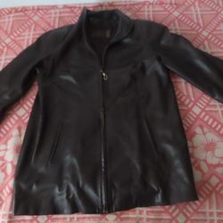 Vintage Men's Leather Connections Albuquerque Leather jacket Size M brown