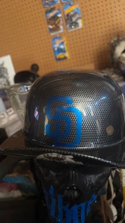 Carbon fiber motorcycle helmet