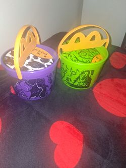 McDonald's Disney boo buckets-Ursula and Maleficent 2026