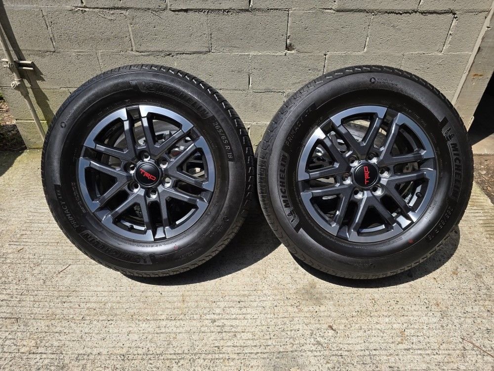 18" Toyota Tacoma TRD Wheels