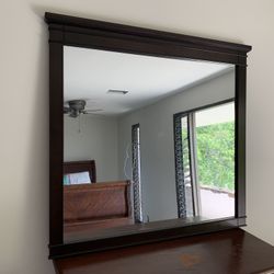 Mirrors, new in box,  hard wood 