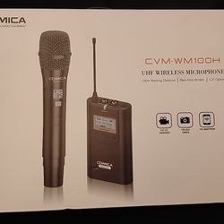 Comica CVM-WM100H UHF Wireless Handheld Microphone