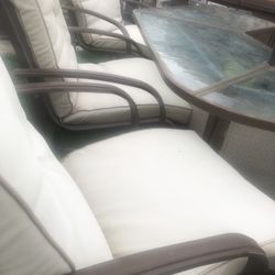 Outdoor Bar And Four Chairs