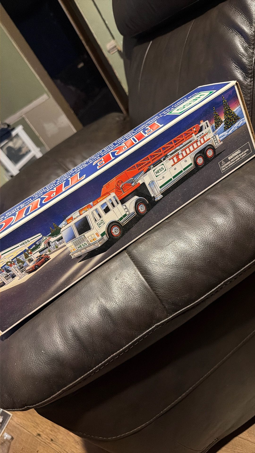 Never Opened Hess Fire Truck