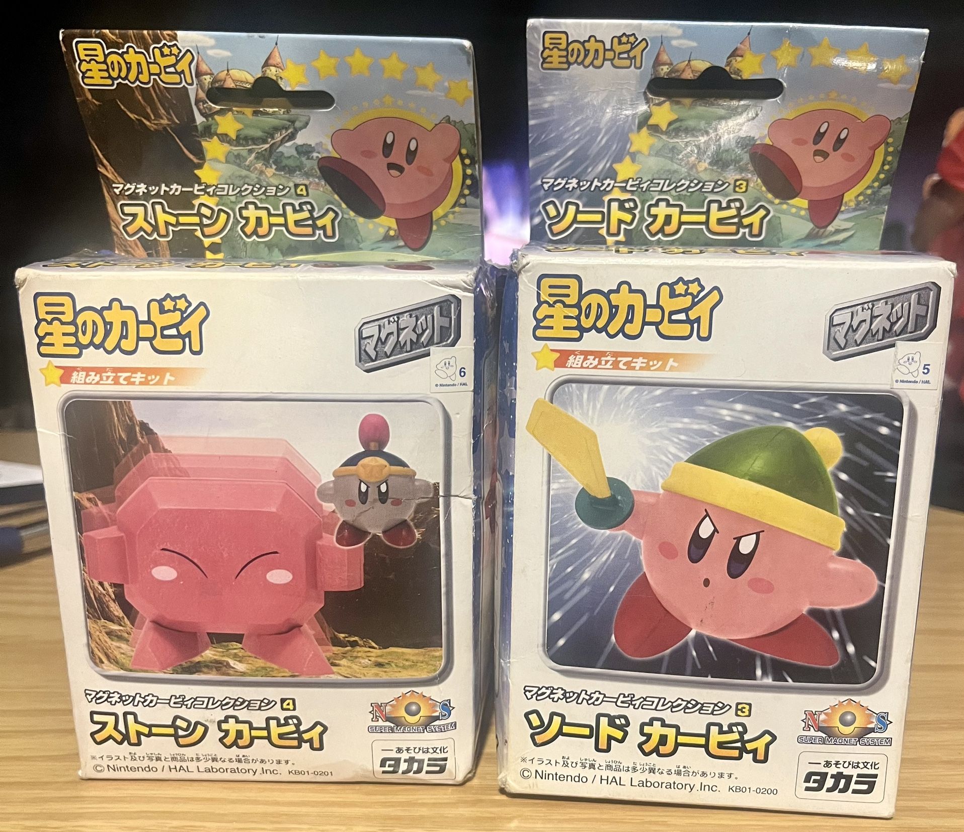 Rare Takara Kirby Model Kits Figure
