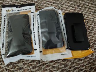 Galaxy S6 phone case with clips