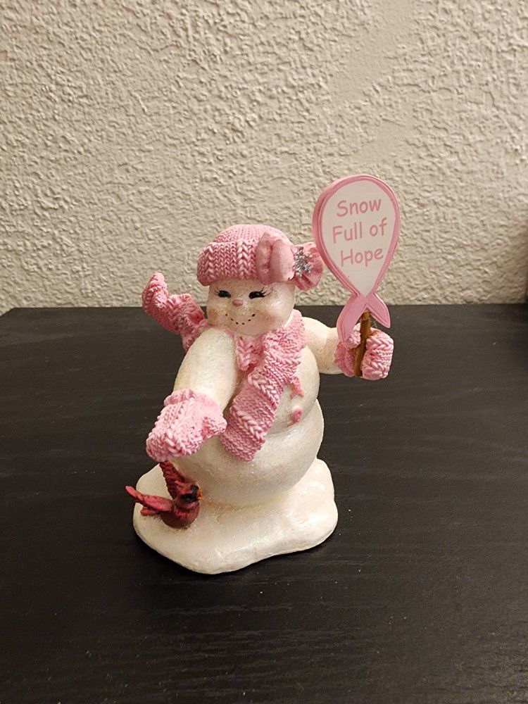 Snow Full of Hope from the Snow Devoted to a Cure Collection Figurine: 