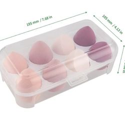 8 Makeup Sponges Blender Beauty Cosmetic 