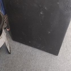 Mini Fridge. Painted 