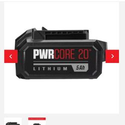 Skil Pwrcore 20 Lithium 5Ah (2) NEW