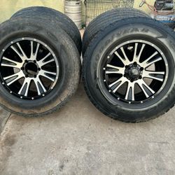 RIMS ONLY TIRES NO GOOD 275/70R18...6 LUGS FIT TOYOTA TACOMA NISSAN XTERRA NISSAN IZUSO RODEO HONDA PASPORT NISSAN FRONTIER NISSAN PATHFINDER 