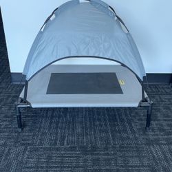 Brand New- PawfectPals Elevated Pet Bed for Indoor Outdoor with Detachable Shade