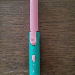 Glister Pink and Green Curling Iron (1 inch)
