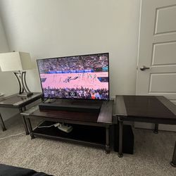 Matching coffee table, 2 end tables set