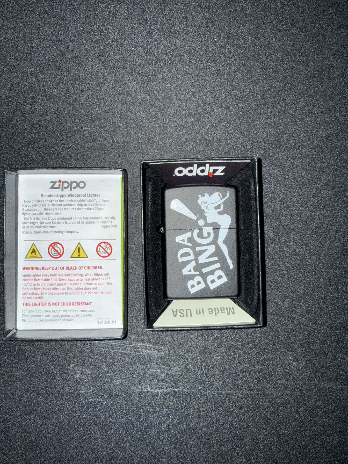 Kith X Sopranos Zippo Lighter