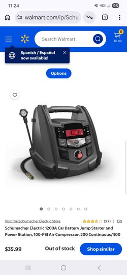 Schumacher Heavy Duty Battery Charger / Air Compressor