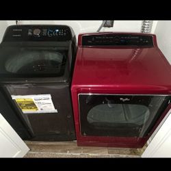 Dryer Whirlpool & Washer Samsung Combo