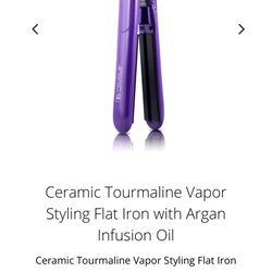 Infused Professional Flat Iron Black Color