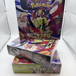 3x Munikis Zero M3 Nihil Booster Box Japanese Pokemon