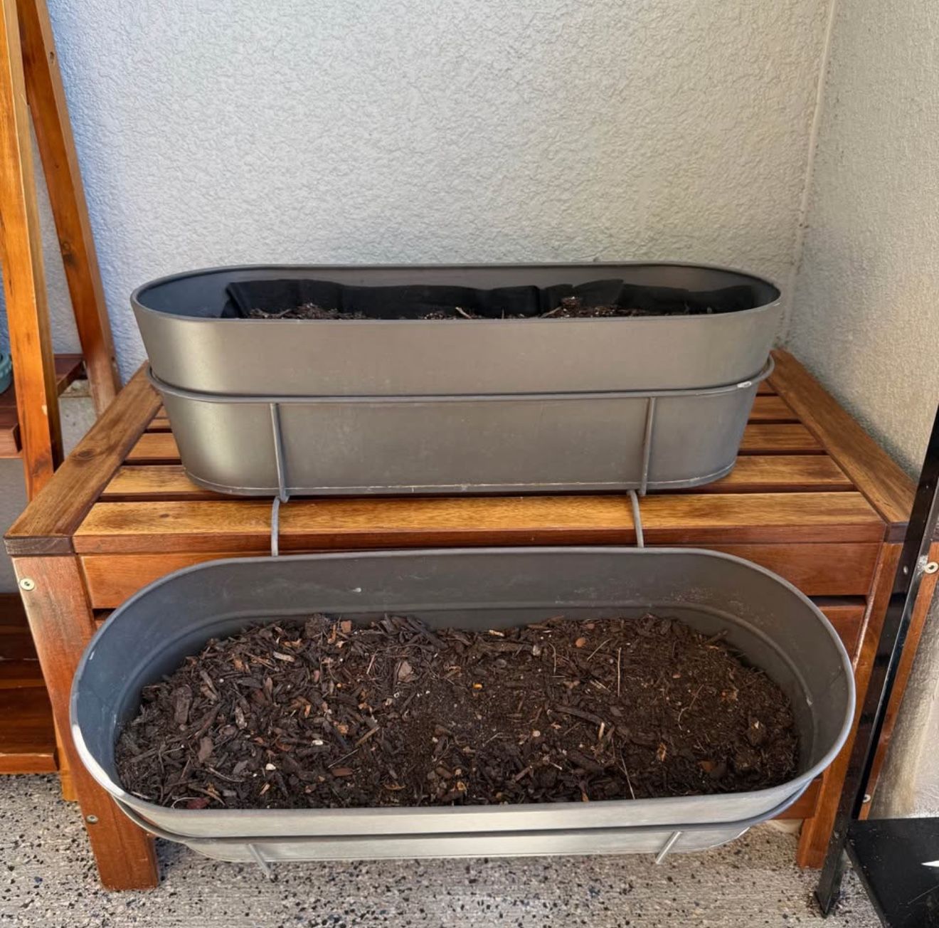 Railing Hanging Planters / Flower Pots