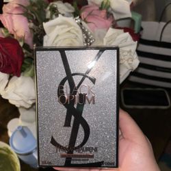 YSL Black Opium EDP glitter